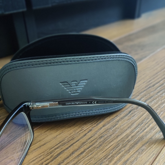 Emporio Armani Brown eyeglasses - Picture 4 of 5